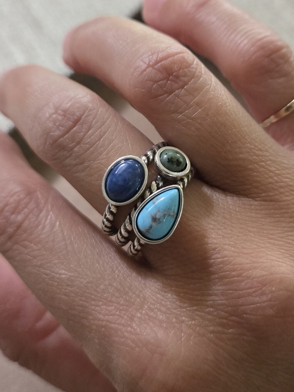 Brighton Monte Carlo Trio Stackable Ring Set